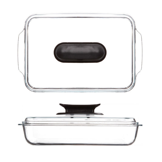3L High Borosilicate Glass Baking Dish with Lid
