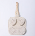 Household 3-in-1 Heart-Shaped Egg & Steak Frying Pan – Non-Stick Breakfast Pan