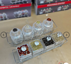 4-Piece Acrylic Spice Jar Set