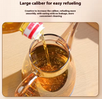 Large Capacity Borosilicate Glass Oil Pot – Non-Hanging Household Container