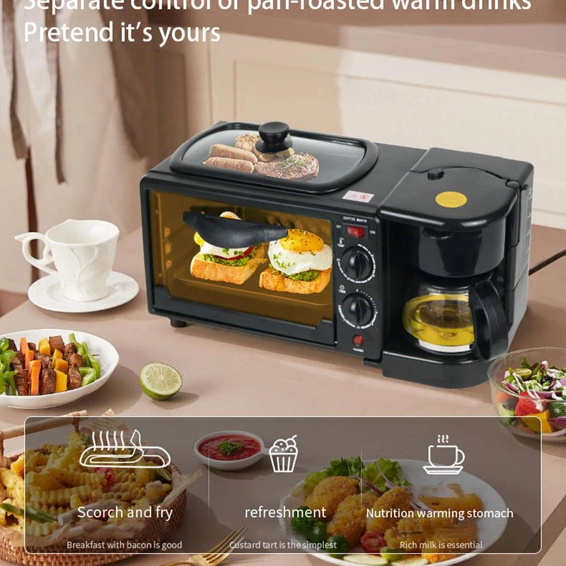 Sokany 3-in-1 Breakfast Maker Multi-Function Machine – SK-145