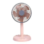 Portable Desk Mini Table Fan Rechargeable