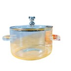 Borosilicate Glass Stew Pot with High Borosilicate Glass