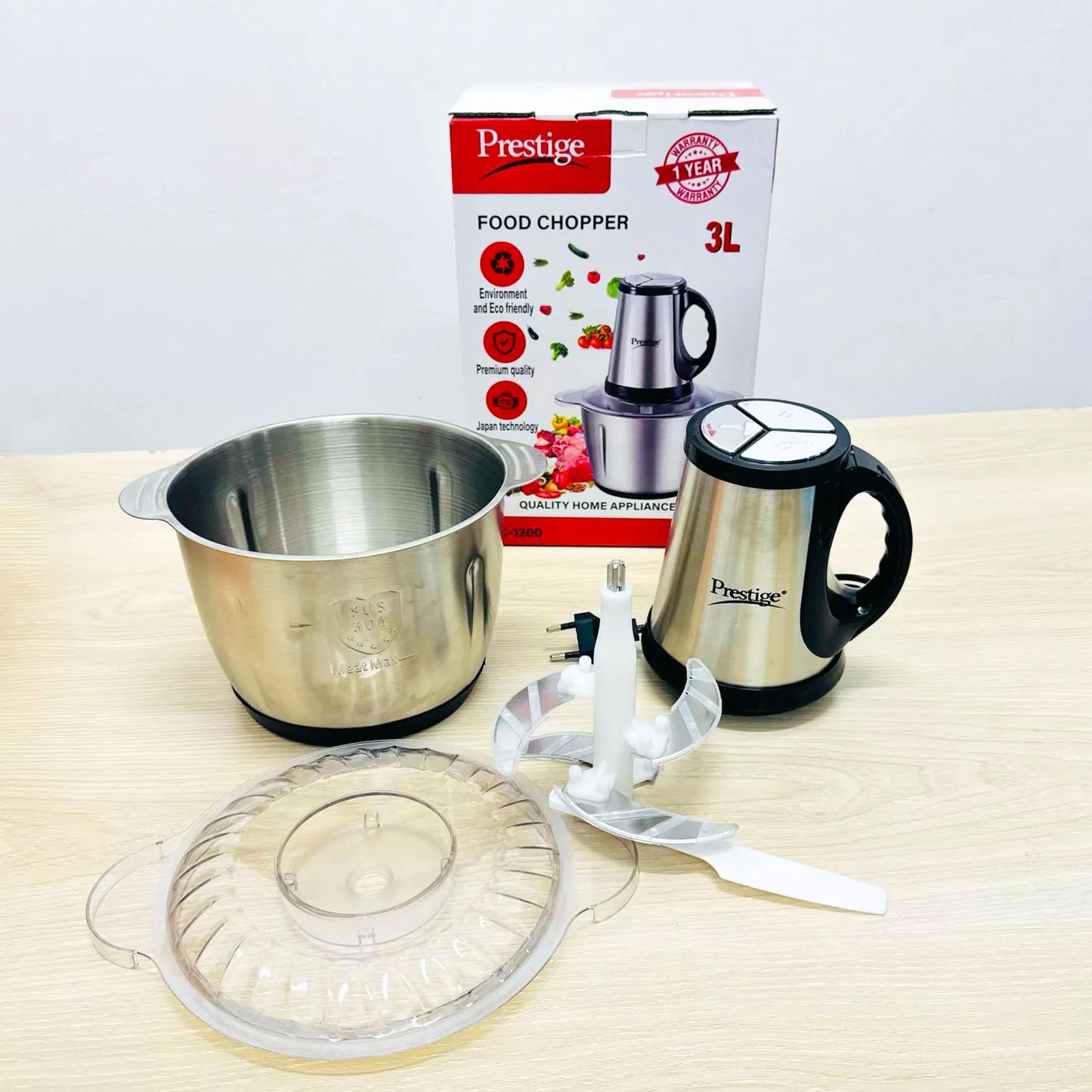 
2L food processor for home kitchen