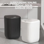 Smart Charging Bathroom Trash Can – Automatic Sensor Garbage Bin (Large Capacity)