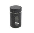 Metal &amp; Glass Salt and Pepper Shaker – 5 × 8.2 cm