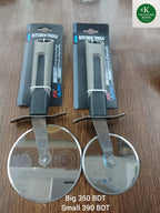 Stainless Steel Pizza Cutter – Comfortable Handle &amp; Durable Metal Blade