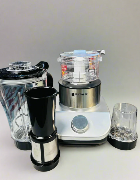 Hoffman HM-1270 Multi Functional Food Processor | 4 in 1 Juicer, Blender &amp; Grinder