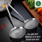 304 Stainless Steel Slotted Spoon / Skimmer Ladle – Kitchen Tool