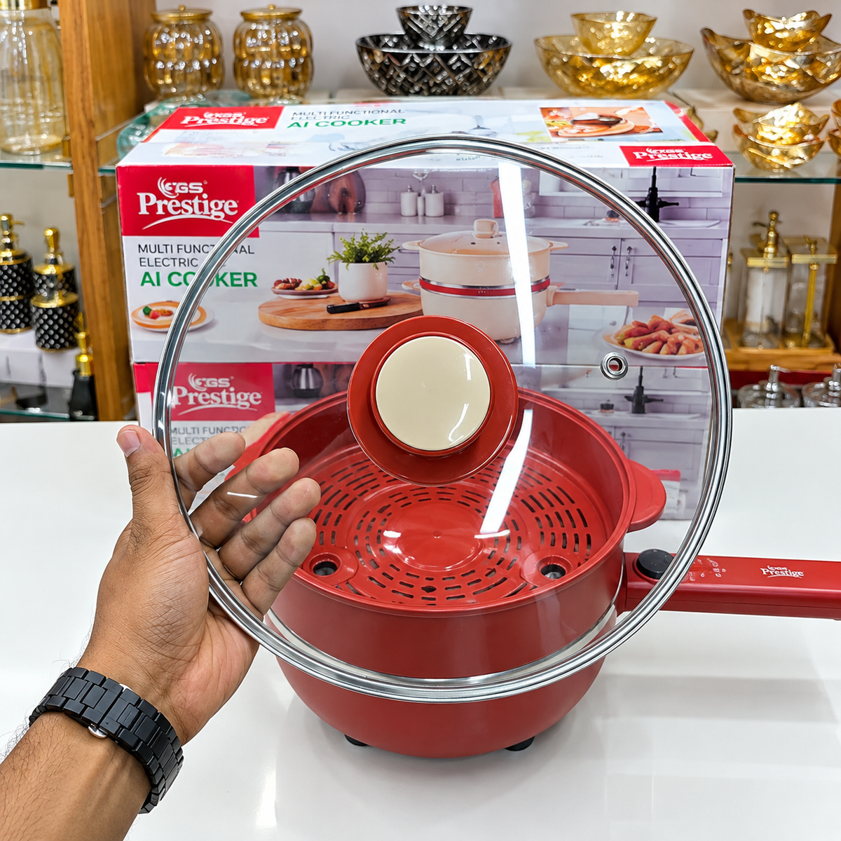 Prestige Multi-Functional Electric AI Cooker | The Kitchen World