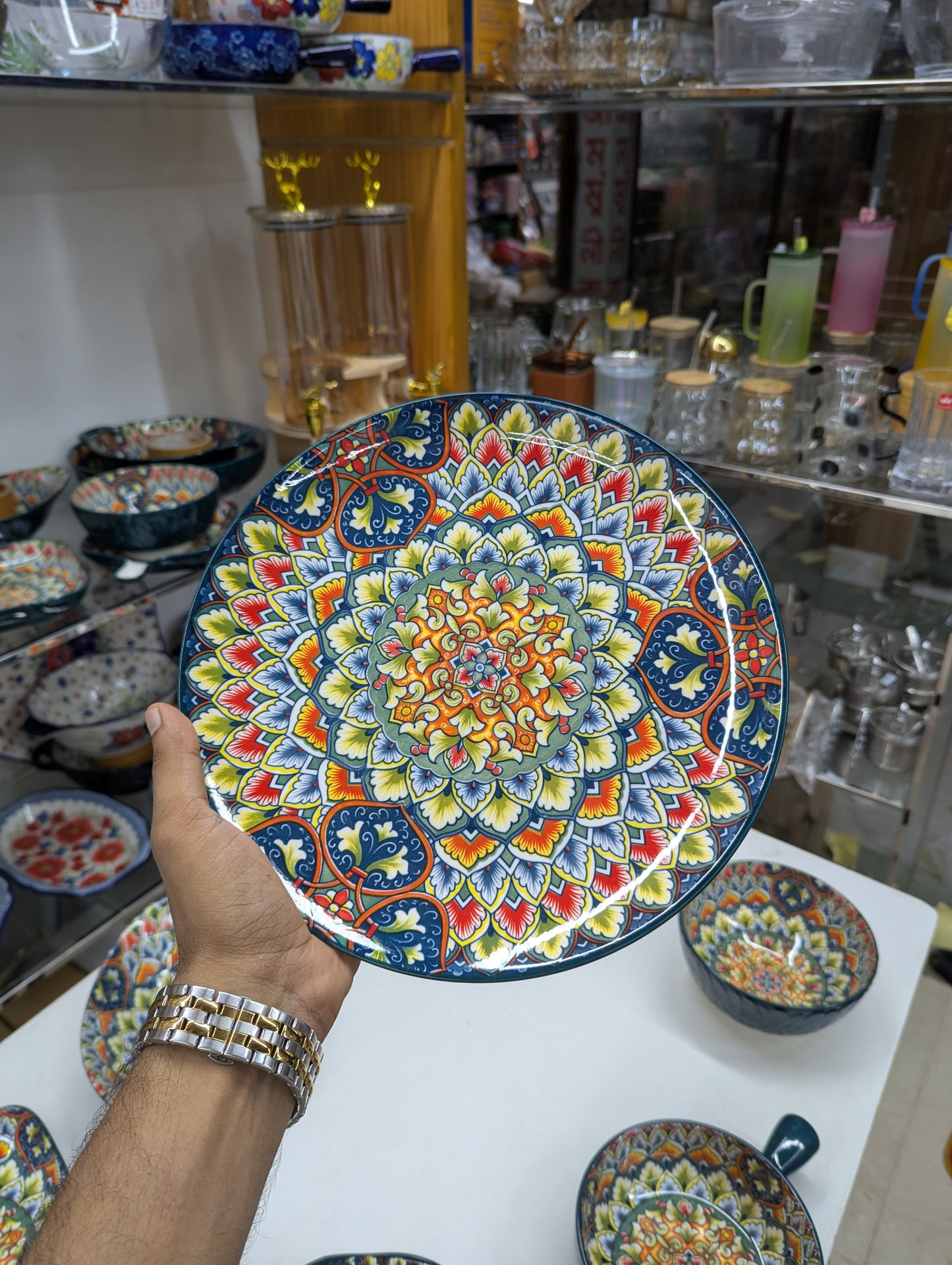 Turkish Ceramic Serving Dish Set | Premium Decorative Dinnerware for Home & Dining