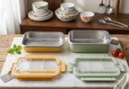 304 Stainless Steel Bento Lunch Box | 2100ml & 3300ml Leakproof Food Container