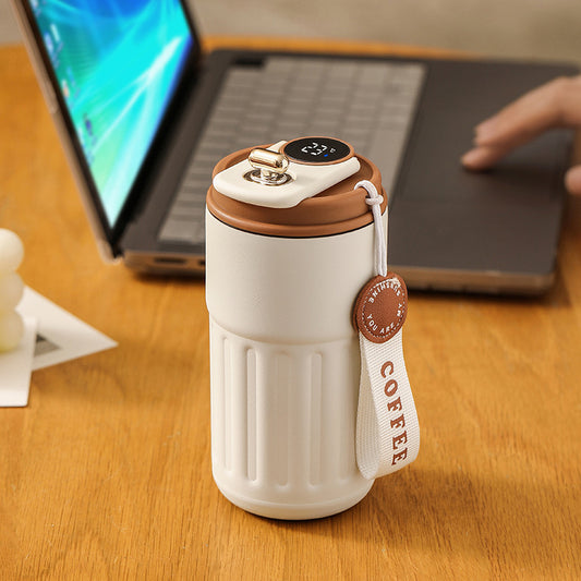 450ml smart temperature control stainless steel coffee mug