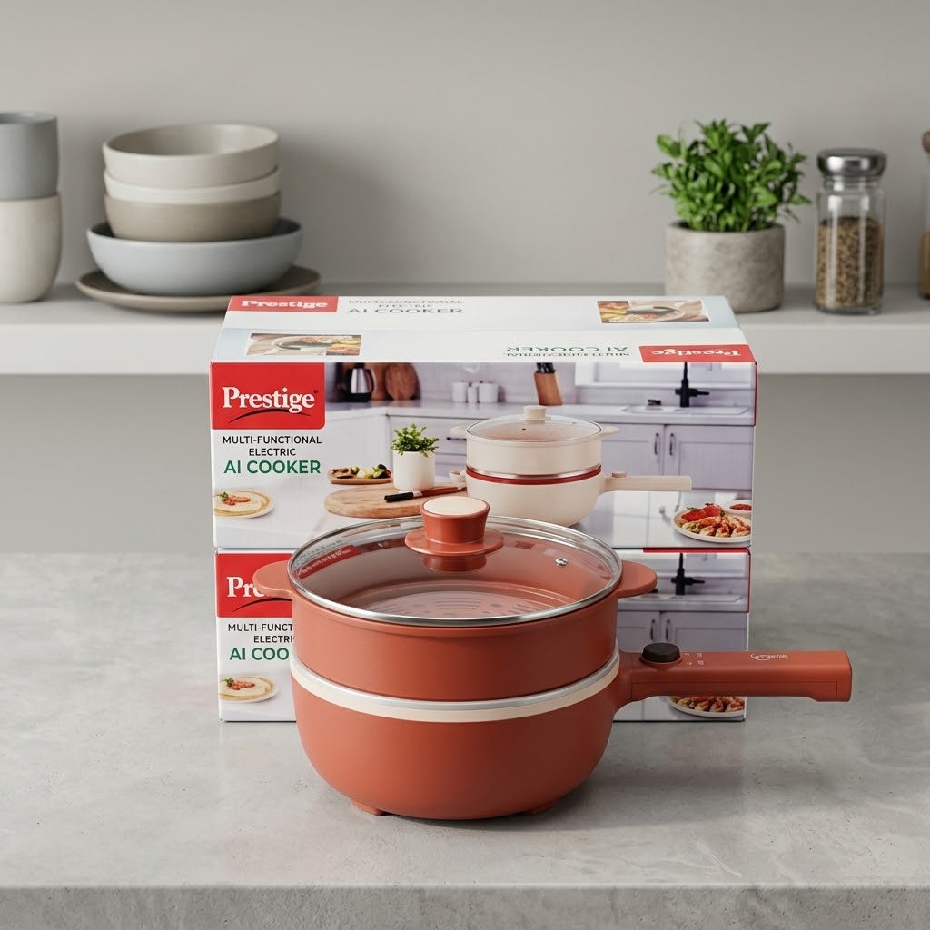 Prestige Multi-Functional Electric AI Cooker | The Kitchen World