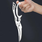 Stainless Steel Kitchen Scissors | Heavy Duty Chicken Bone & Fish Cutter Shears S1