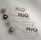 H2O Borosilicate Glass Sports Bottle | Durable Heat Resistant Water Bottle for Daily Use