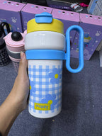 "Happy" & "Free" 900ml Vacuum Thermos - Double-Wall Insulated Stainless Steel Bottle