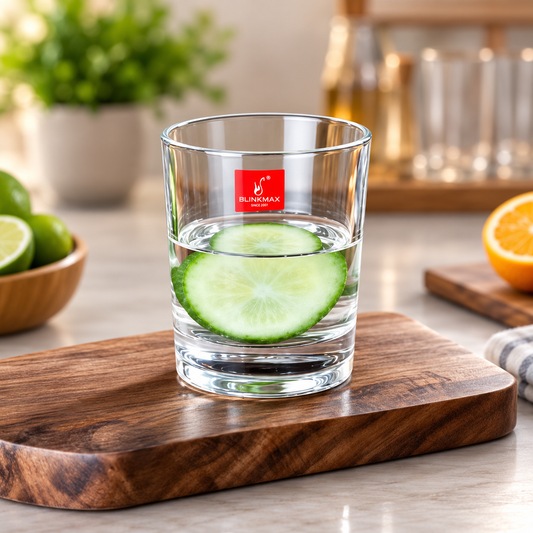 55ml straight body clear glass cup