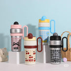 "Happy" & "Free" 900ml Vacuum Thermos - Double-Wall Insulated Stainless Steel Bottle