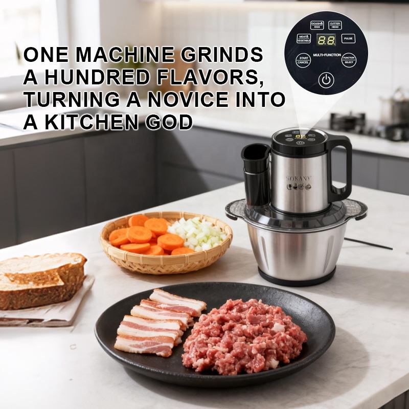600W stainless steel electric meat grinder