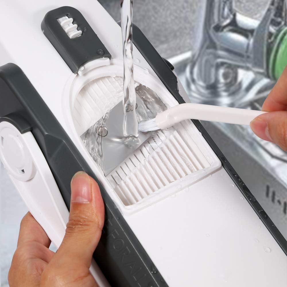 Steel Blade Mandoline Vegetable Slicer and Shredder