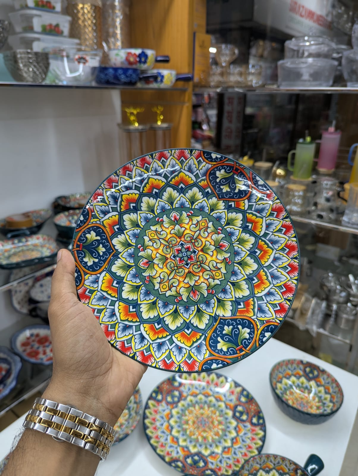 Turkish Ceramic Serving Dish Set | Premium Decorative Dinnerware for Home & Dining