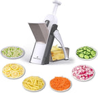 ONCE FOR ALL Safe Mandoline Slicer 5 in 1 Vegetable Chopper