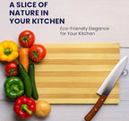 Professional Bamboo Cutting Board – Large Size