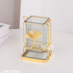 Kitchen Utensil Holder with Fan-Shaped Drainage Tray