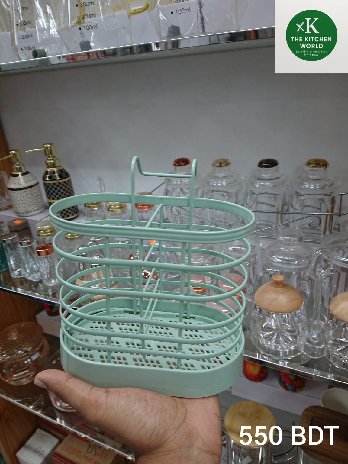 Round Storage Tube Rack for Chopsticks