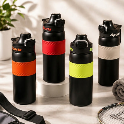 316 stainless steel insulated vacuum flask with handle