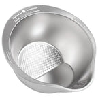 Stainless Steel Rice Washing Basin & Colander