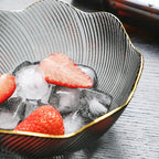 Crystal Glass Dessert &amp; Cereal Bowl Set – 3 Pcs