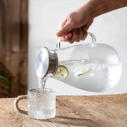 Borosilicate Crystal Glass Water Jug – 2600ml