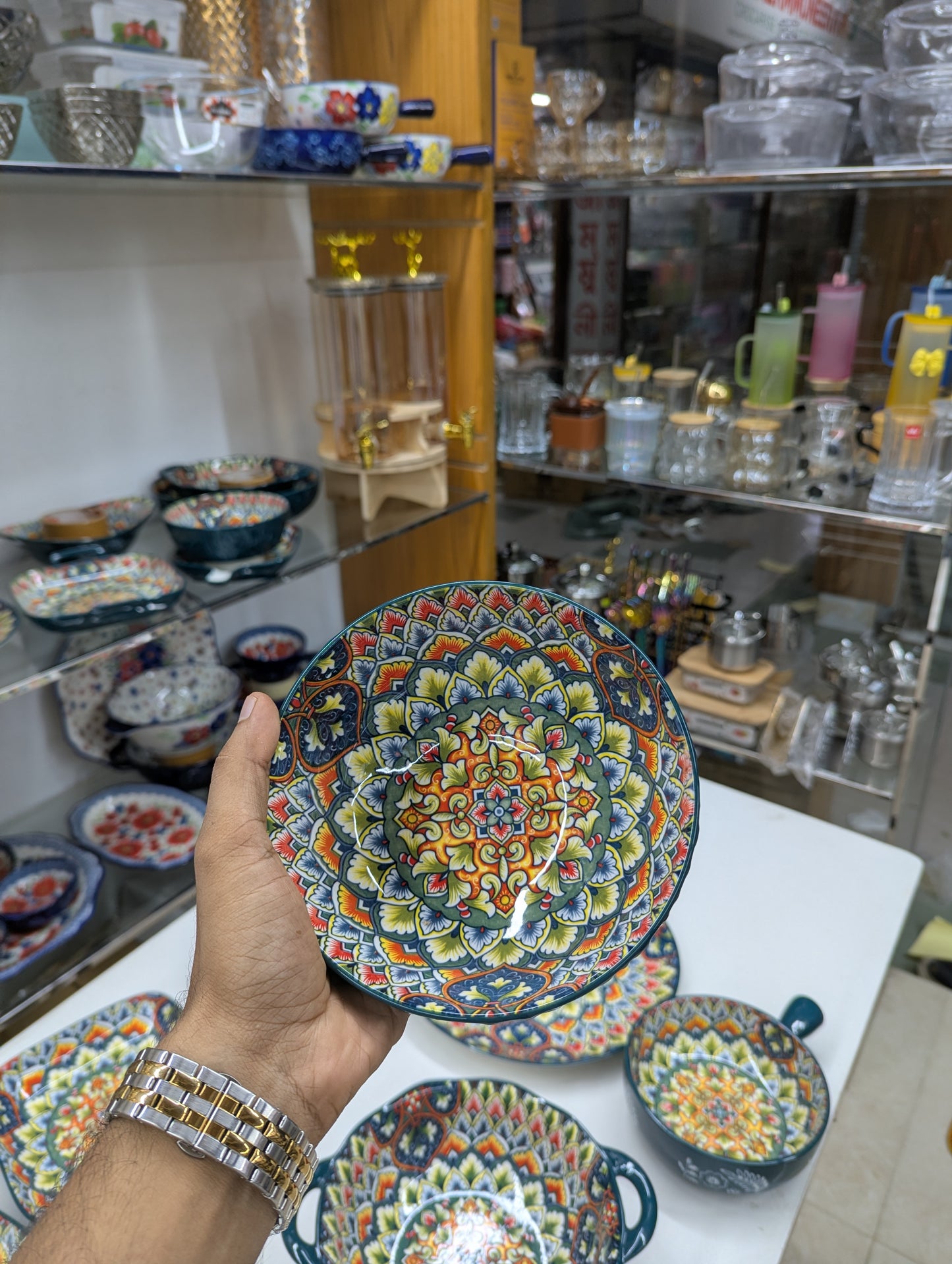 Turkish Ceramic Serving Dish Set | Premium Decorative Dinnerware for Home & Dining