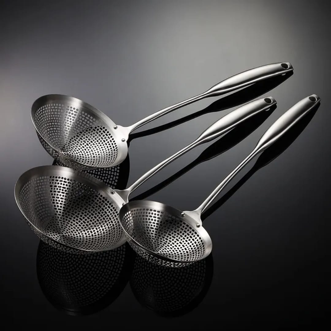 304 Stainless Steel Slotted Spoon / Skimmer Ladle – Kitchen Tool&nbsp;