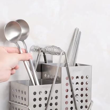 Premium Quality Stainless Steel Spoon Stand – Kitchen Cutlery Holder