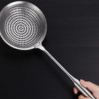 304 Stainless Steel Slotted Spoon / Skimmer Ladle – Kitchen Tool