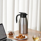 2L Large Capacity 304 Stainless Steel Vacuum Flask Home Office Hotel Tea Kettle Home Thermos