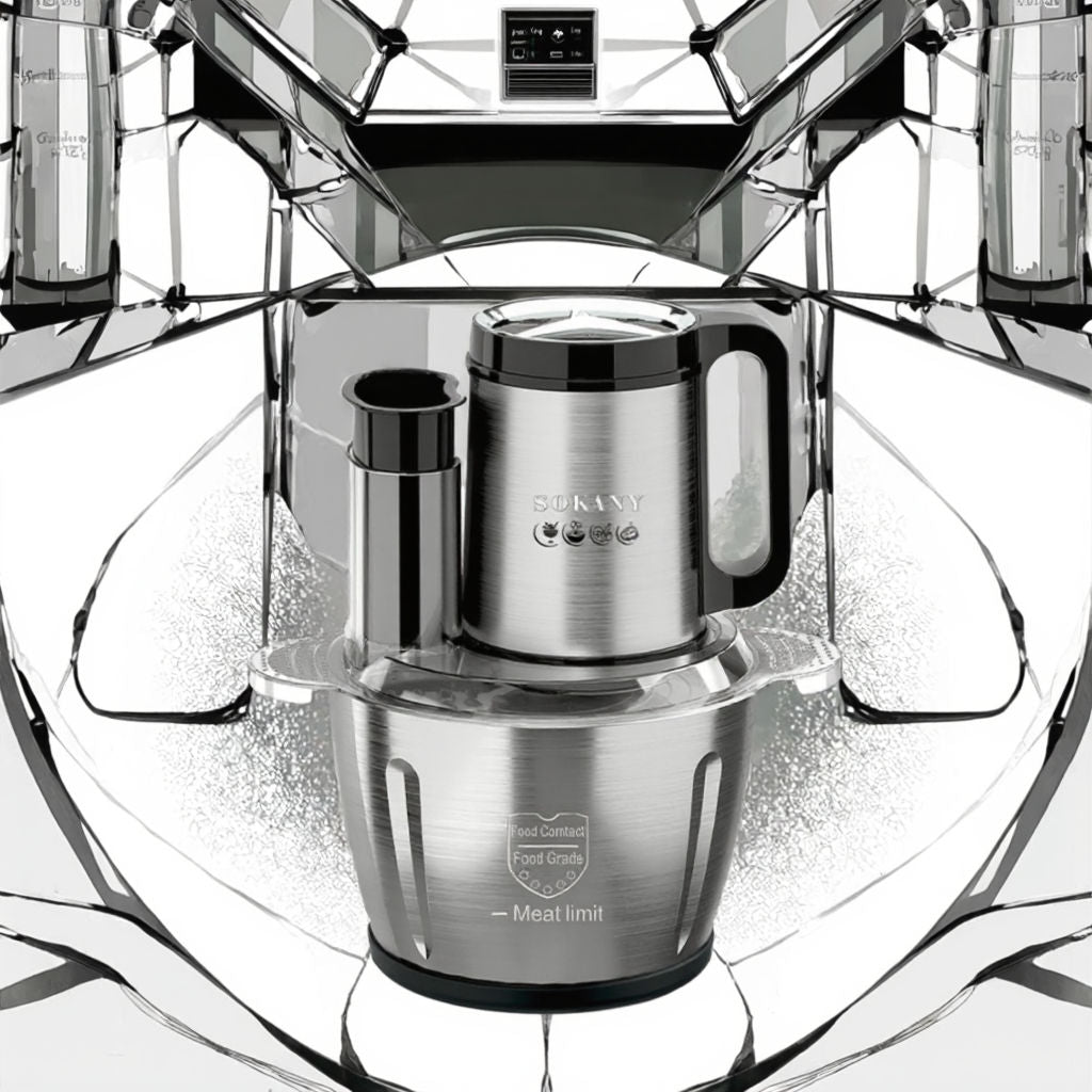Automatic stainless steel meat grinders