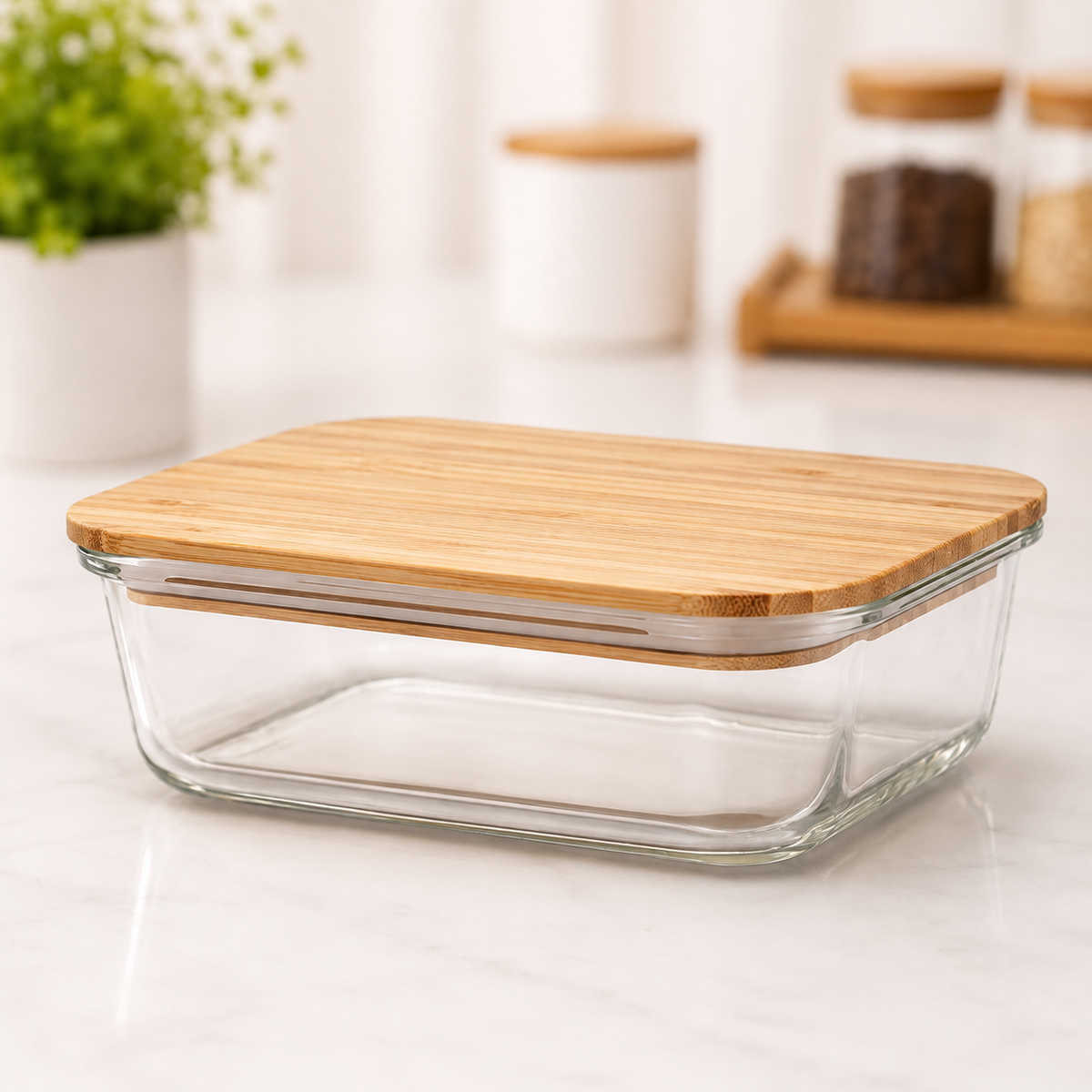 
Airtight Kitchen Containers for Rice Curries and Leftovers