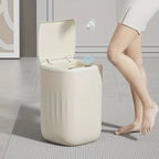 
Battery-operated touchless waste bin