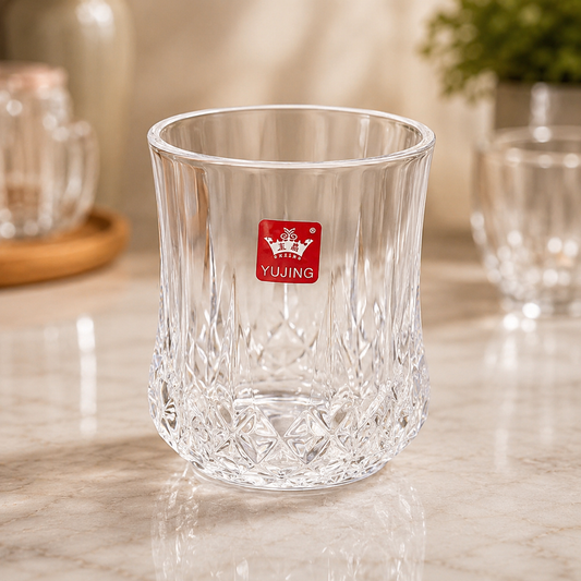 
Crystal clear 40ml espresso shot glass