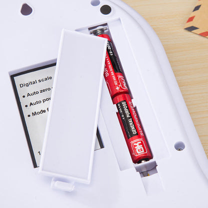 Digital ingredient weighing scale with tare function