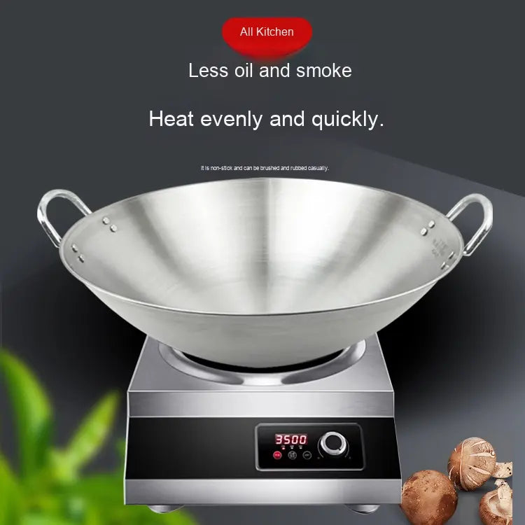 Double Handle Cooking Wok for Asian Cuisine