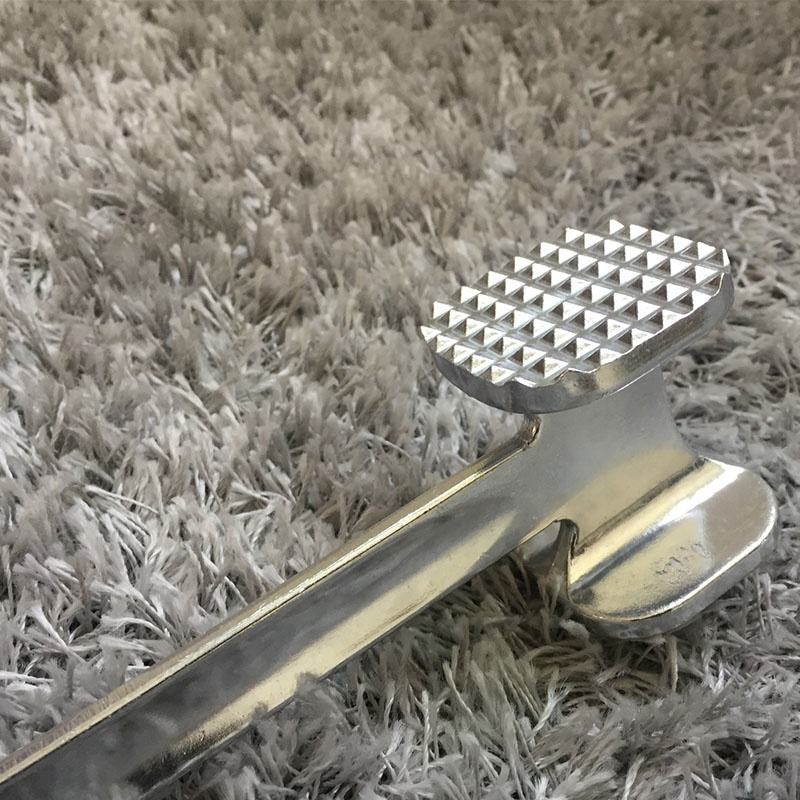 Durable kitchen meat tenderizer hammer with handle
