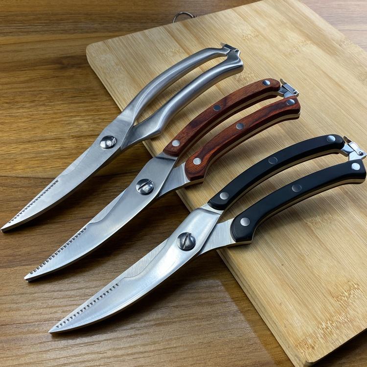 
Durable stainless steel kitchen shears for everyday cooking