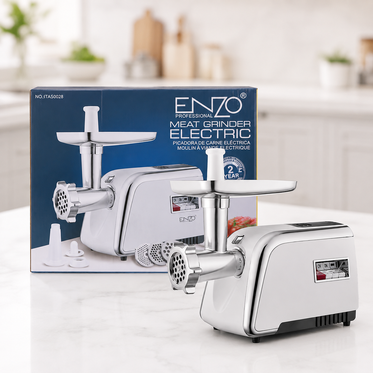 
Heavy Duty 2600W Electric Meat Grinder Machine