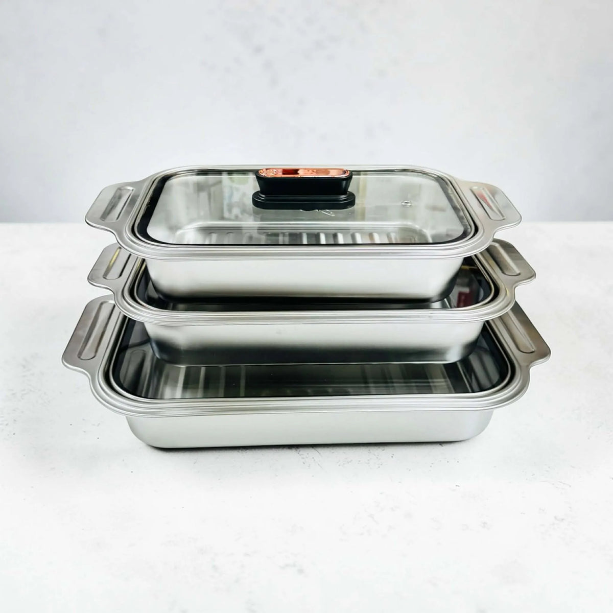 
Food Grade Stainless Steel Baking Tray for Home Kitchen