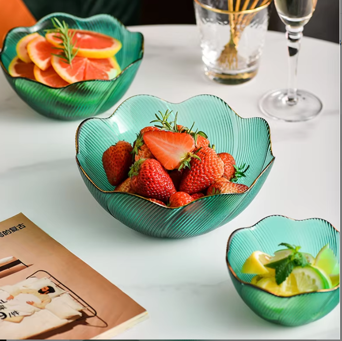 Glass cereal bowls for everyday dining